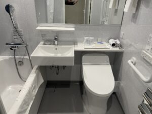 京成ホテルミラマーレ スタンダードルーム ユニットバス