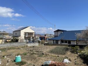 JR太海駅周辺 ごくわずかですが畑もあります