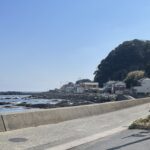 JR太海駅周辺 太海海水浴場 民宿街