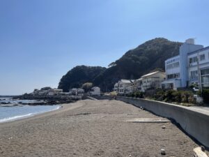 JR太海駅周辺 太海海水浴場 民宿街