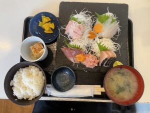 千葉 浜金谷 金谷食堂 刺身定食