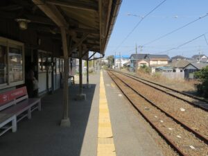 銚子電鉄 外川駅 ホーム