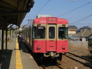 銚子電鉄 2500型 外川駅にて