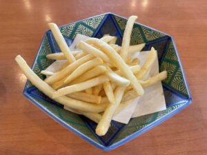 ポテトフライ 浅草ROX まつり湯にて