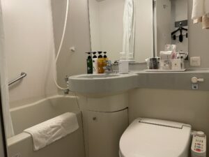 アパホテル 京成成田駅前 シングルルーム ユニットバス