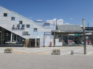 上田電鉄別所線 上田駅 温泉口 駅入り口