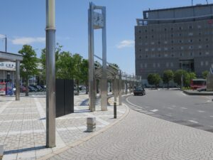 しなの鉄道線 上田駅 温泉口 駅前ロータリー