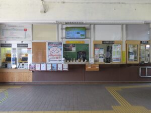しなの鉄道線 戸倉駅 切符売り場