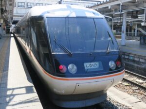 JR中央西線 383系 特急しなの 前面 長野駅にて
