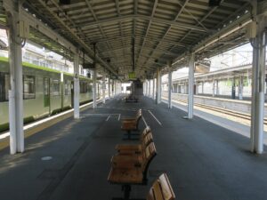 北しなの線 長野駅 4番線 主に飯山線で飯山・戸狩野沢温泉・越後川口