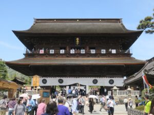 信濃 善光寺 山門
