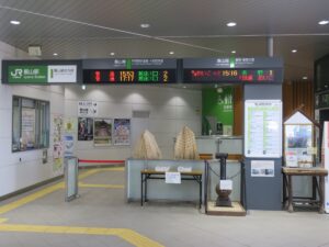 JR飯山線 飯山駅 在来線改札口