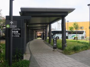 JR北陸新幹線 飯山駅 野沢温泉行き野沢温泉ライナー乗り場