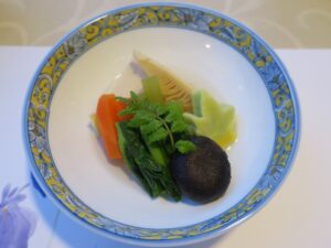 野沢温泉ホテル 夕食 煮物