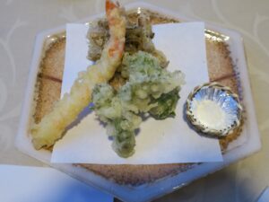 野沢温泉ホテル 夕食 揚げ物