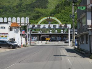 しなの鉄道線 戸倉駅 駅前
