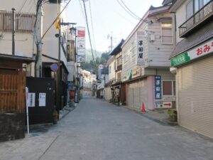 野沢温泉 大湯通り