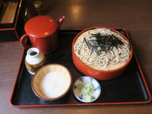 信州産手打ちそば 丸新 ざるとろろそば