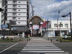 長野 権堂商店街 長野大通り アーケード入口