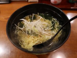 あさり貝だしラーメン 壱勢 新潟店にて