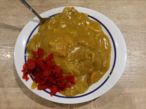 新潟 万代シテイ バスセンターのカレー
