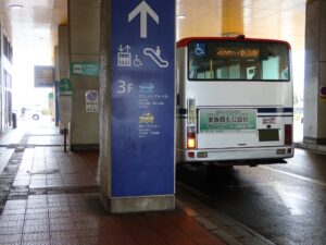 佐渡汽船 新潟港ターミナル 万代シテイ・新潟駅方面行きバス乗り場