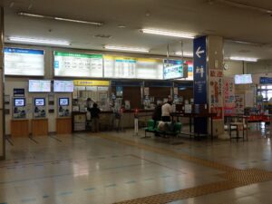 佐渡汽船 新潟港ターミナル 切符売り場