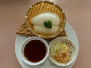 ざる豆腐 勿来温泉 関の湯にて