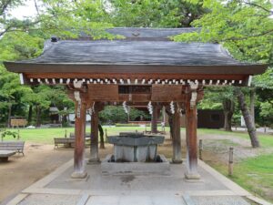 甲府 武田神社 手水舎