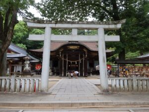 甲府 武田神社 鳥居