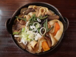 きのこのほうとう ほうとう小作にて