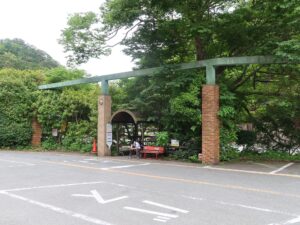 山梨交通 昇仙峡滝上 バス停留所