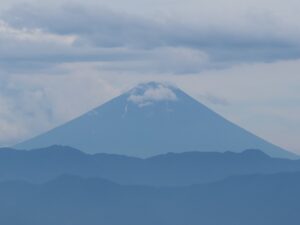 富士山 昇仙峡 浮富士広場から撮影