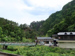 昇仙峡 仙娥滝入口 全体