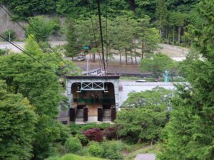昇仙峡ロープウェイ 仙が滝駅 ホーム