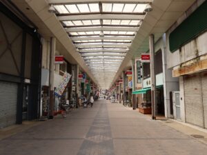 群馬県前橋市の繁華街 中央通り スズラン付近 5年前とあまり変わり映えしない感じです