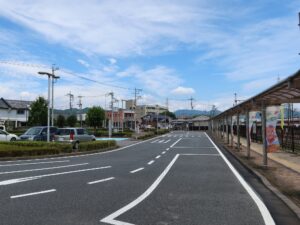 東武桐生線 赤城駅 駅前ロータリー