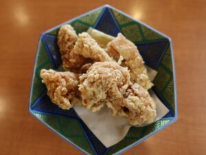 鶏のから揚げ 浅草ROX まつり湯にて