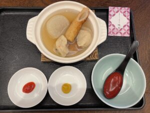小田原おでん 小田原お堀端 万葉の湯にて
