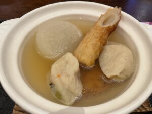 小田原おでん 小田原お堀端 万葉の湯にて