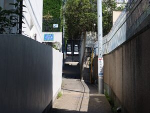 神戸北野 異人館街 うろこの家 入口