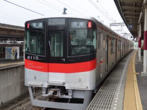 山陽電鉄本線 6000系 前面 明石駅にて撮影