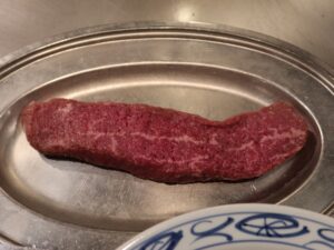 ステーキランド神戸館 神戸牛ステーキ 焼く前