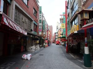 神戸 南京町 中華街 南京東路 南京町広場の手前