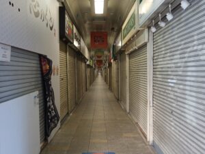 神戸 三宮 ピアザ神戸 トーアロードから西方向を撮影