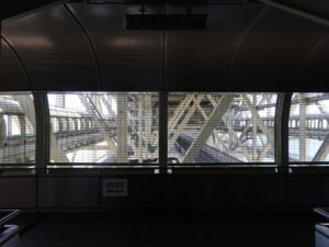 明石海峡大橋 舞子海上プロムナード エレベーターホールを出たところ