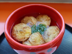 明石焼き 明石海峡大橋 舞子海上プロムナードにて