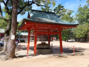 神戸 長田神社 手水舎