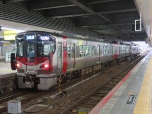 JR可部線 227系 全体 広島駅にて撮影