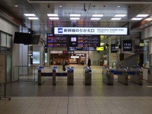 JR山陽新幹線 広島駅 新幹線乗り換え改札口